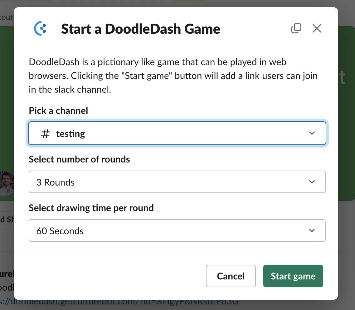 doodledash setup 2